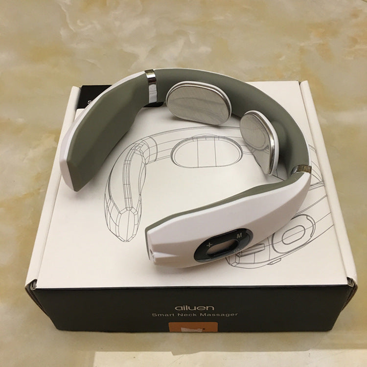 頸椎マッサージャー USB充電式 ネックマッサージ枕 家庭用