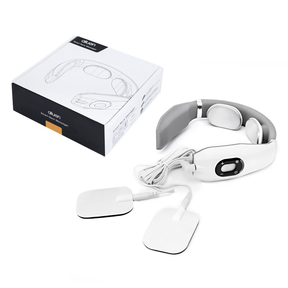 頸椎マッサージャー USB充電式 ネックマッサージ枕 家庭用