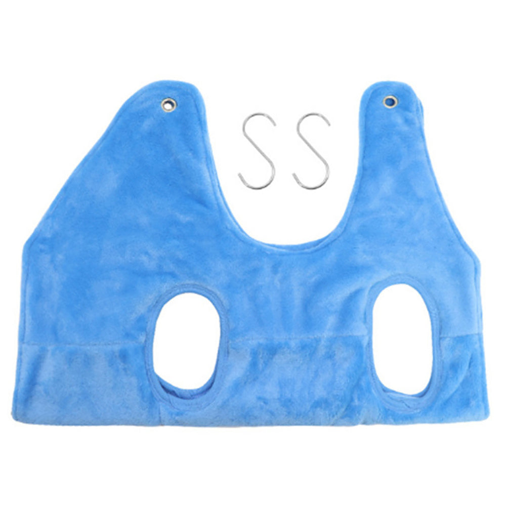 犬猫用 グルーミングハンモック 吊り下げ補助バッグ お手入れ用 吸湿通気素材