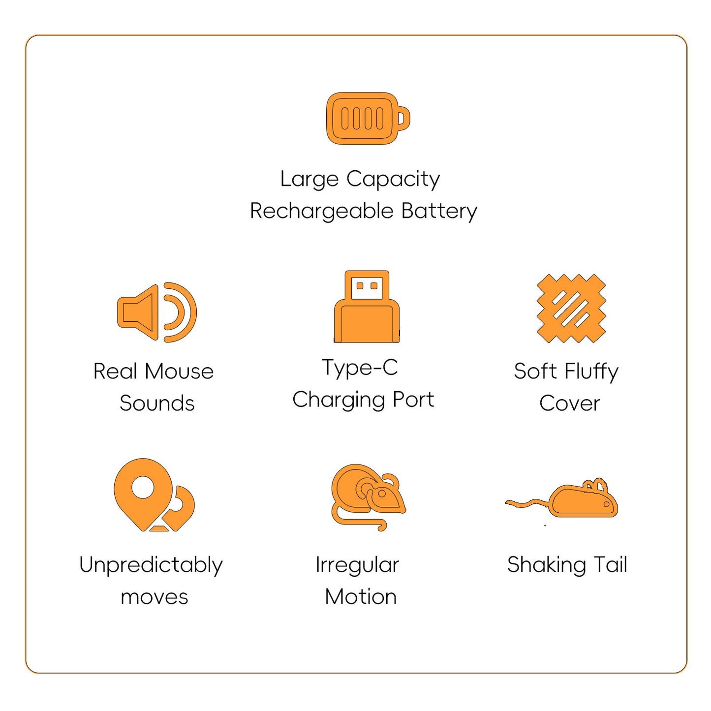 電動キャットトイ(充電式マウス・羽付き)