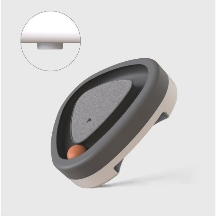 猫用電動おもちゃ 三角ターンテーブル 羽付き インタラクティブ