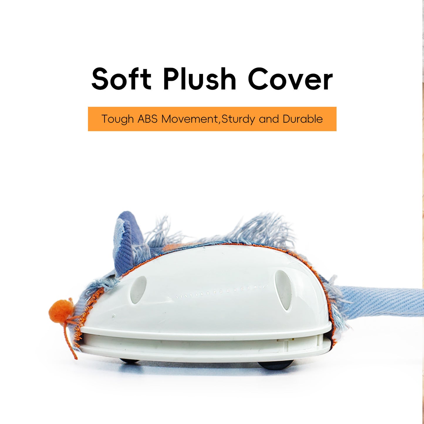 電動キャットトイ（充電式マウス・羽付き）