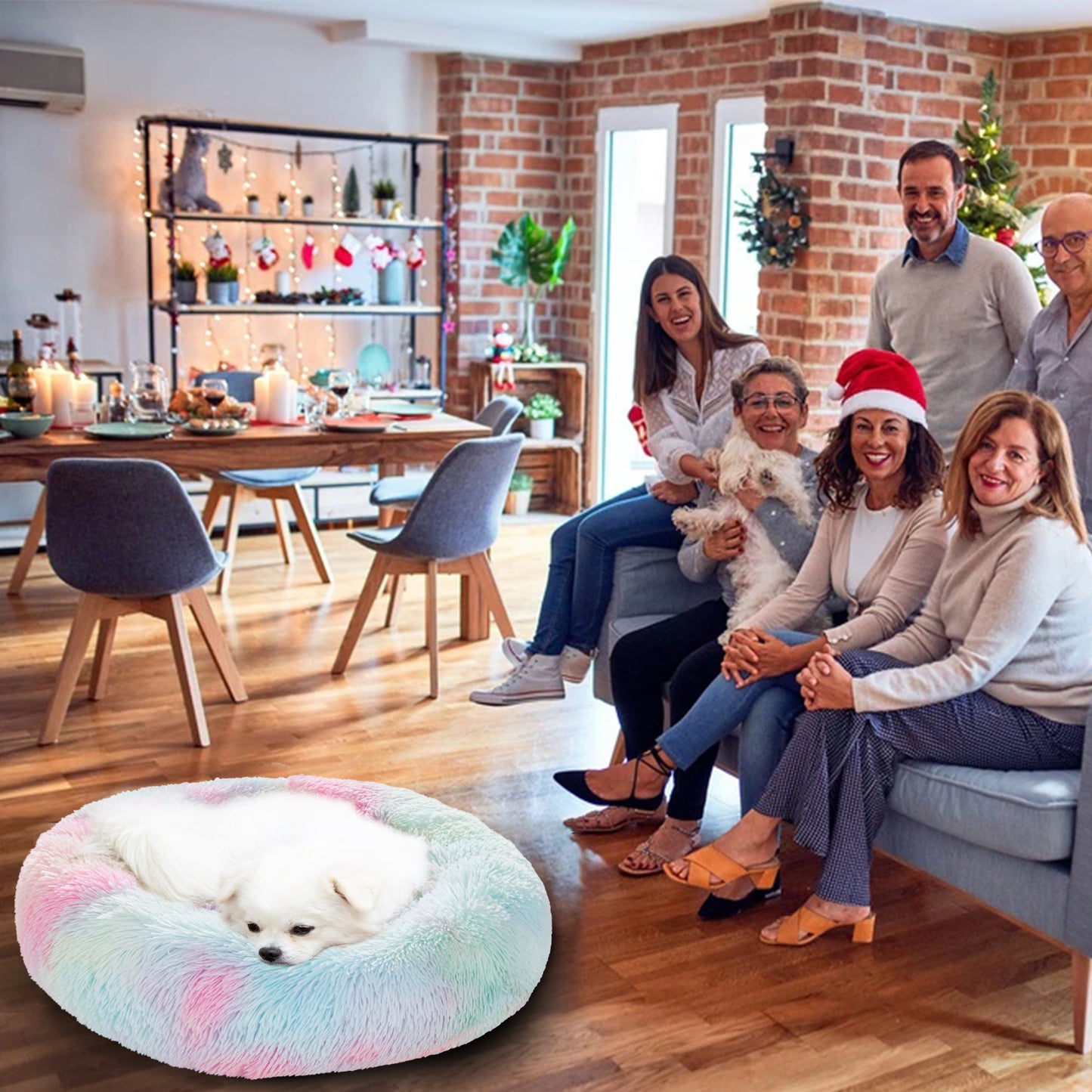 ペット用 ふわふわ安眠ベッド｜犬・猫対応