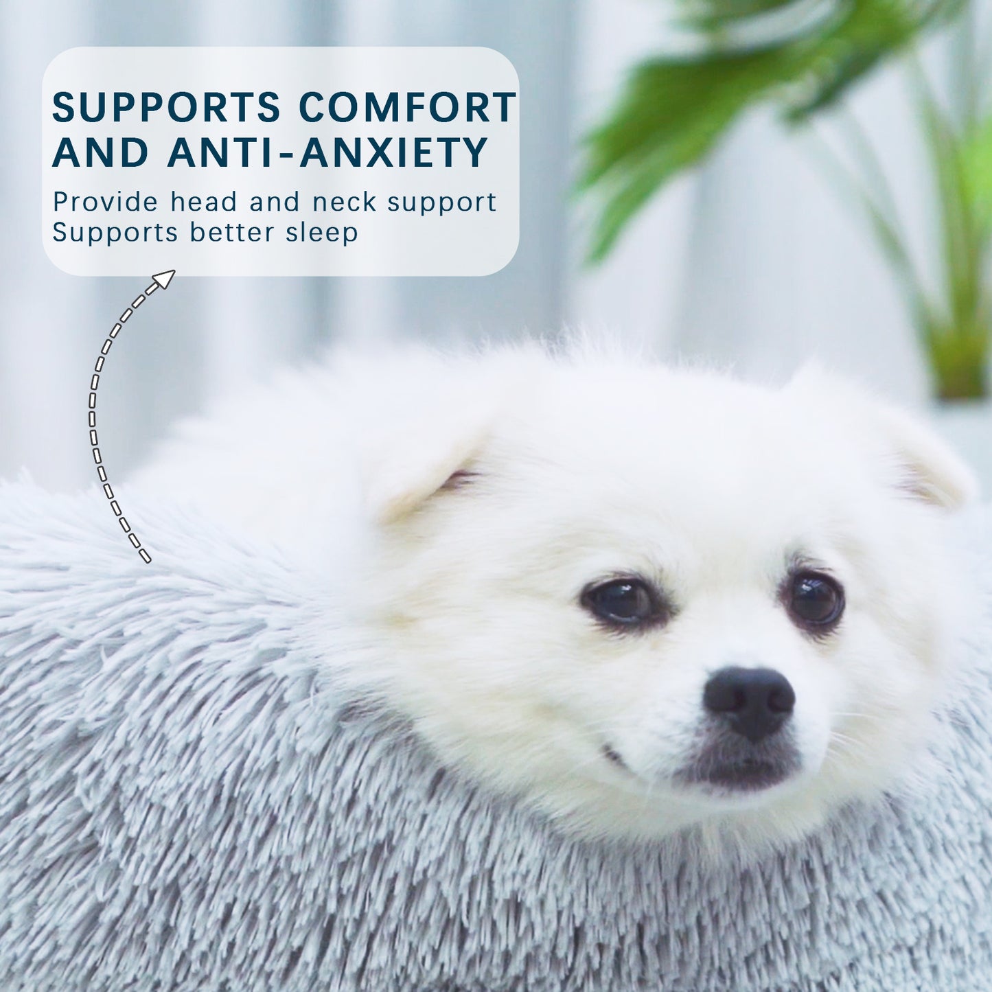 ペット用 ふわふわ安眠ベッド｜犬・猫対応
