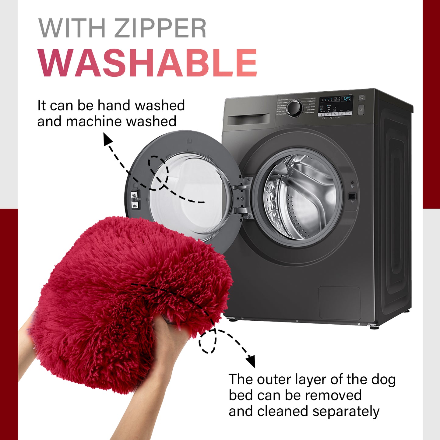 ペット用 ふわふわ安眠ベッド｜犬・猫対応